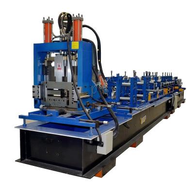 China CZ Purlin Cold Roll Forming Machine For Steel Construction Size Quick Changed CZ Purlin Cold Roll Forming Machinery / C Z Forming Galvanized Metal Z Formed Purlin C Roll Former for sale