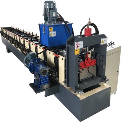 China Hotels Iron Metal Ridge Tile Roll Forming Machine for sale