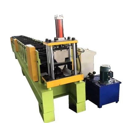 China Hotels Half Square Down Spout Gutter Roll Forming Making Machine For Copper Run for sale