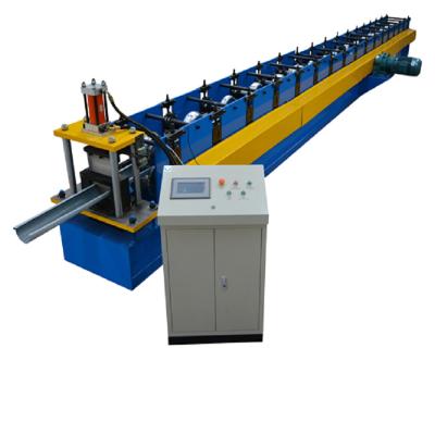 China 2019 Hot Selling Gutter System Metal Roof Downspout Gutter Making Machine For Euro Market for sale