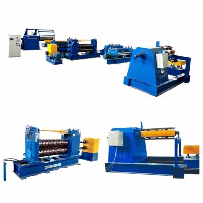 China Cold Steel Coil Slitting Slitting Line High precise steel engineers available to service machinery NC overseas (depend on blade width); HEB for sale