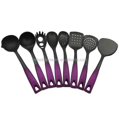 China Viable newcomer! LFGB Approved 8pcs Nylon Kitchen Utensils Cooking Tool Kit for sale