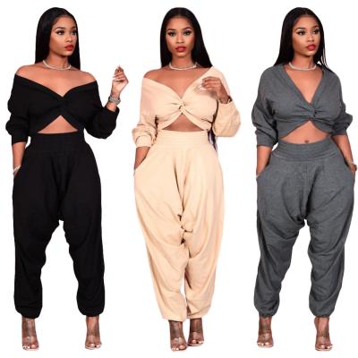 China QUICK DRY Autumn Womens Sets Long Sleeve Women Clothing Suits Two Piece Set Two Piece Set Long Sleeve for sale