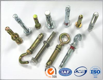 China Aluminum Alloy / Stainless Steel Concrete Wedge Anchor Bolts Prestressed SGS for sale