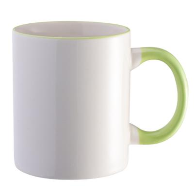 China Viable Creative Sublimation Mug Blank Color Ceramic Gift Mug For Heat Sublimation Printing for sale