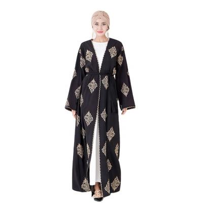 China elbise kadin gaun embroidery elbise turkey abaya women muslim news gold Anti-wrinkle 2022 new dresses for sale