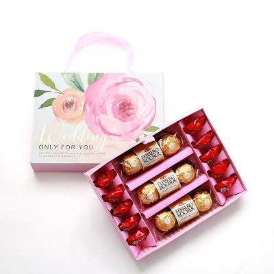 China Recyclable Custom Beauty Design Wedding Candy Gift Box Packaging Sliding Cosmetic Gift Drawer Box for sale