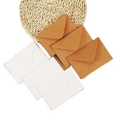 China Custom Cheap Price Gift Envelope Size A4 Kraft Paper Mailing Folder White Brown Envelope for sale