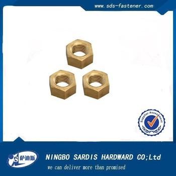 China pan & oval & C.S.K & Bugle & Truss made in china threaded copper / brass hex nut for sale