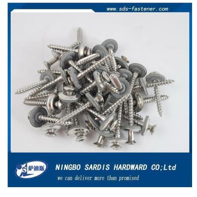 China DIN7505 Carbon Steel Stainless Steel Brass Aluminum Pan Chipboard Head Screws for sale