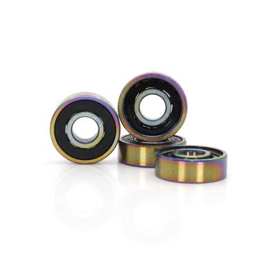 China Adult High Quality Chrome Steel Skateboard Bearings , Precision ABEC 5 ABEC 7 ABEC 9 Bearings for sale