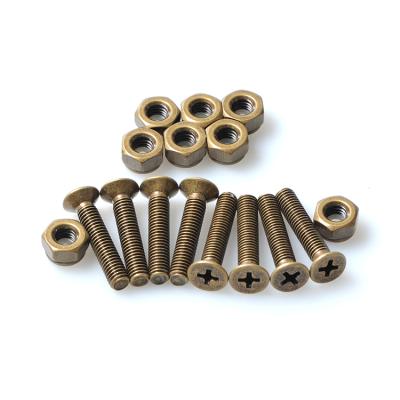 China Adult Wholesale Skateboard Hardware Screws Custom Skateboard Hardware for sale