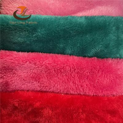 China Hot Sale 100%Polyester Fleece Velvet Heat-insulation Fabric For Garment for sale