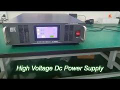 800v 10ma high voltage dc power supply for test system