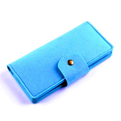 China No Felt 2021 Ladies Bank Coin Purse Card Pocket Cash Holder Custom Felt for sale