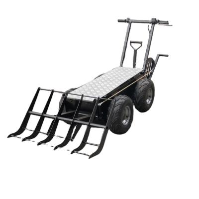 China multifunctional mini dumper /transport trolley with 400kgs electric power for sale