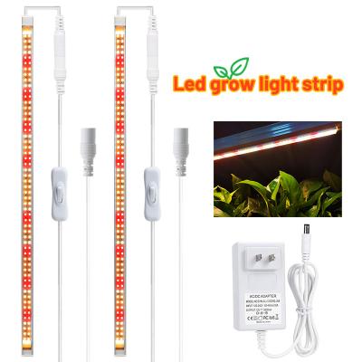 China Hot Plants Amazon LED Full Spectrum Plant Grow Strips Single Light Bar For Indoor Plants And Hydroponics for sale