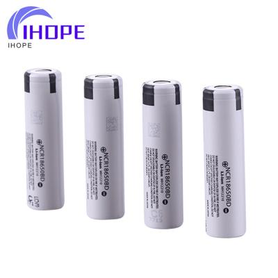 China The genuine NCR18650BD 3200mAh 10A flat surface battery cell volume with flat surfaces for sale