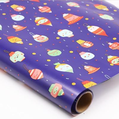 China Paper Custom Logo Printed Wrapping Paper Rolls High Quality Muti Color Craft Wood Anticurl Pulp For Wrapping for sale