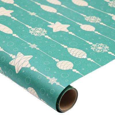 China Factory Acceptable Promotional Christmas Factory Printed Wrapping Tissue Paper Anticurl Directly For Gift Wrapping for sale