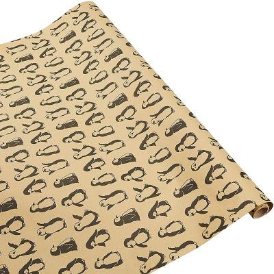 China Hot Selling Wholesale Christmas Waterproof Logo Wrapping Paper Rolls Custom Printed Eco-friendly For Gift Wrapping for sale