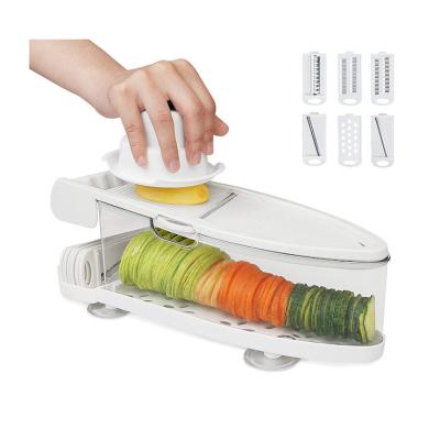 China Custom Stocked Fruit Slicer Chopper Vegetable Slice Assistant Dicer Food Cutter for sale