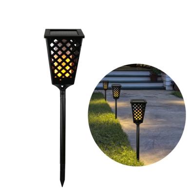 China Solar LANDSCAPE Lights Outdoor Fishing Led Pathway Landscape Light Torch Solar Tiki Garden Ground Lights for sale