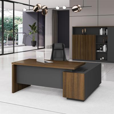 China Factory Price Luxury Lawyer Wooden Office Computer Desk for sale