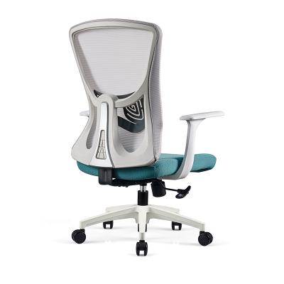 China Price Adjustable Wooden High Back Pakistan Net Cloth White Butterfly Mechanism Office Chair For Sale In Stock for sale