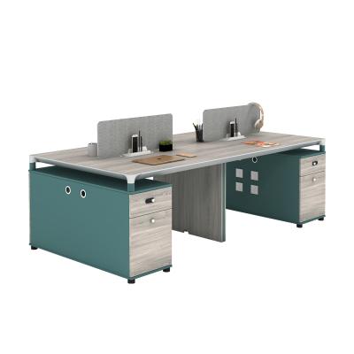 China Fine Workmanship Modern Industrial PC Office Furniture Workstation for sale