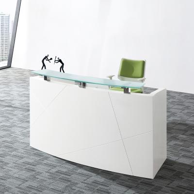 China Factory Price Hotel Exhibition Office Furniture Reception Counter Desk for sale