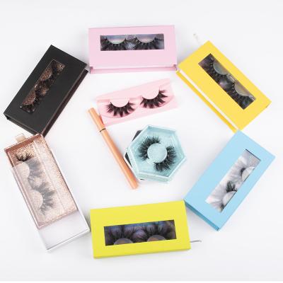 China Natural Long Mink Lashes Natur Eyelashes Private Label 3d Mink Lashes Seller Custom Makeup for sale