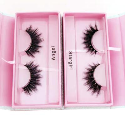 China Factory Made Natural Long Minklashes Luxury 3d Natural Mink Lashes Eyelashes Wholesale Vendor for sale