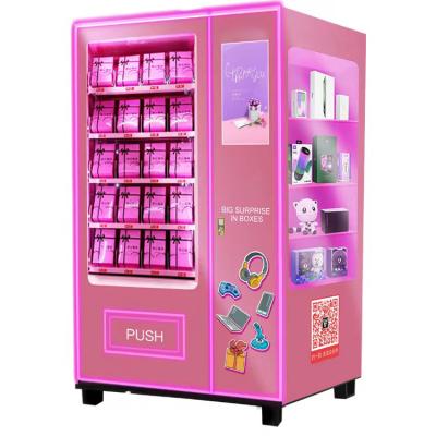 China eyelash eyeliner glue wigs vending machine for beauty items with card reader makeup in Philippines USA whips vending machine 1200*800*1950MM for sale