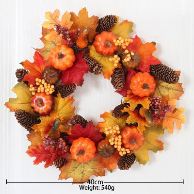 China Home Ministry Decoration Factory Direct Sales Customizable Elegant Holiday Decoration Dry Flower Garland Beautiful for sale