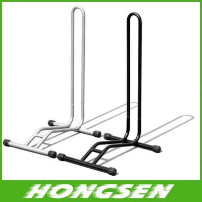 China Adjustable bike floor parking rack storage stand bicycle for bike 24''-28'' for sale