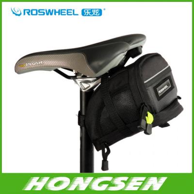 China Free shipping Bicycle bike Bag Saddle Back Seat Tail Bike Bag Pouch Basket Velcro straps M for sale