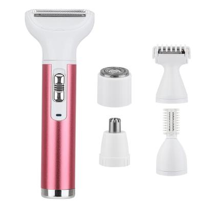 China Household Wet Dry Available Ladies Shaving Set Five One Hair Removal Device Armpit Leg Private Parts Hair for sale