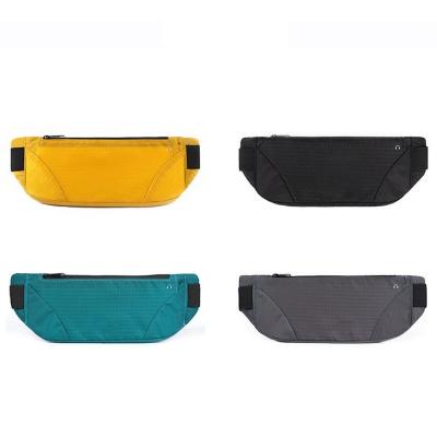 China Waterproof Fanny Pack Sport Runner Cross Pocket Zipper Bum Bag Running Jogging Belt Waist Bag Colorful Water Proof Waist Bag - Body Bags For Women for sale