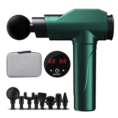 China Electric Body Family Fascia Muscle Gun Vibration Body Massager Fascia Gun for sale