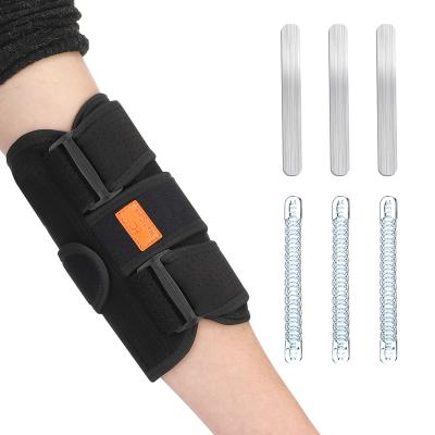 China Best Quality Adult Neoprene Adjustable Elbow Brace Elbow Strap Arm Compression Sleeve Protective Arm Sleeve for sale