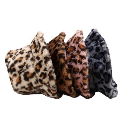 China Fashion high quality textured plush thickening women winter bucket hats winter hats for women beanie for sale