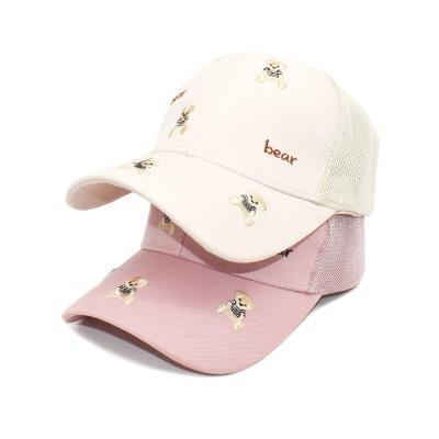 China High Quality Embroidered Baseball Caps COMMON LOGO Sport Mesh Truck Hat Custom Bear Hardtop for sale