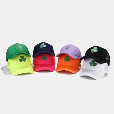 China 5 Piece White Sunscreen Mesh Driver Cap Mesh Baseball Cap Outdoor Breathable COMMON Advertising Custom for sale