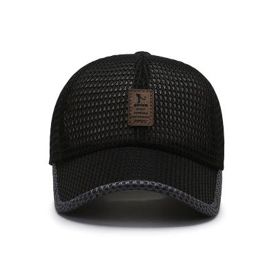 China Breathable Baseball Cap Logo Mesh Truck Snapback Cap Custom Wholesale Fashion COMMON for sale