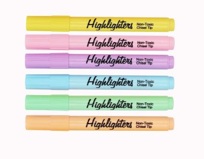 China Promotional Markers & Highlighter Bars High Performance Glitter Gorgeous Marker n Multicolor Pen Customize Highlighter for sale