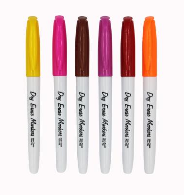 China PP Wholesale Non-Toxic Multicolor Luminous Dry Erase Whiteboard Marker Pen for sale