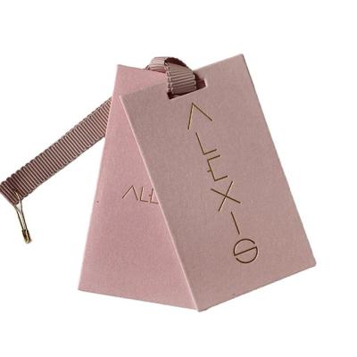 China Recyled Free Design Cork Custom Product Tags Removable Clothing Tags Labels Tags With Logo en venta