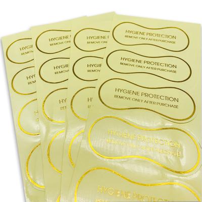 Cina Factory Price Scratch-off Custom Clear Label Sticker Adhesive Hang Tag Clothing Sticker in vendita