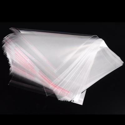 中国 Disposable Transparent Opp Bag Plastic Packing Bag Self Adhesive Bag For Food And Garment 販売のため